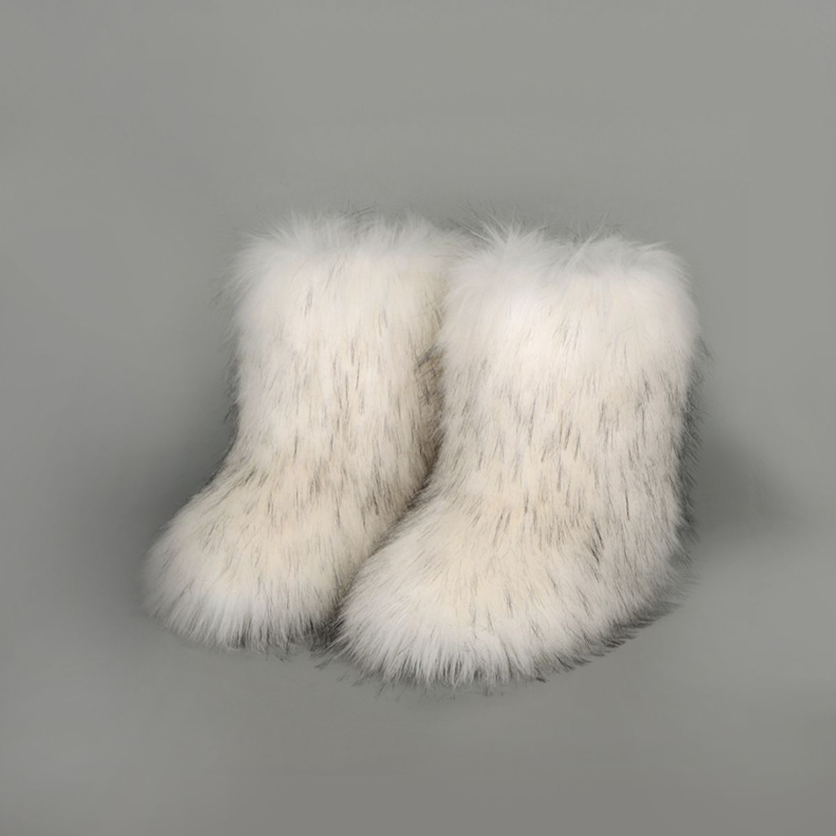 Thermal Fuzzy Platform Boots - All Mine Now Clothing