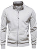 Men's Comfortable Zip Up Long Sleeve Sweatshirt