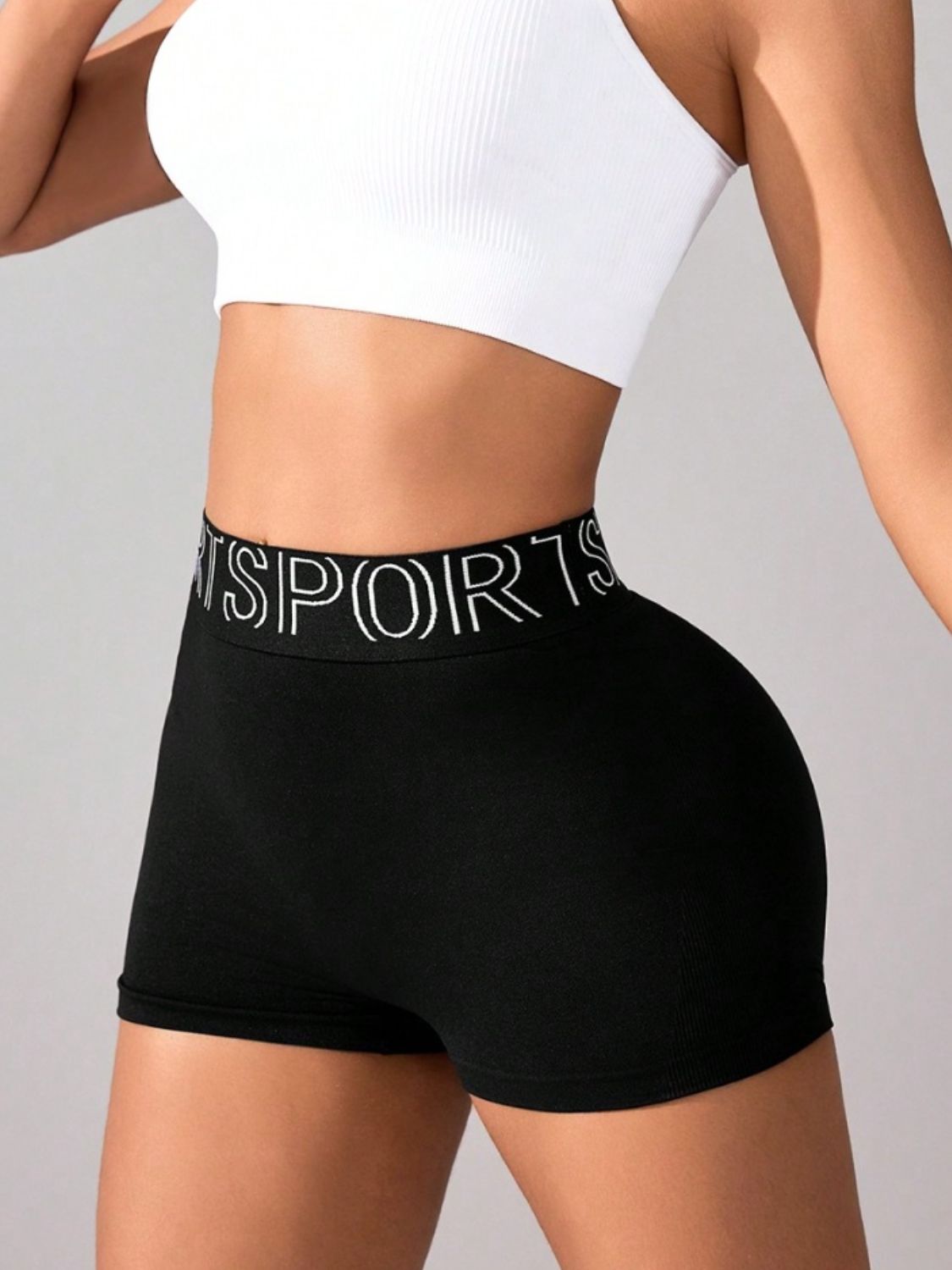 High Waist Active Shorts - All Mine Now Clothing