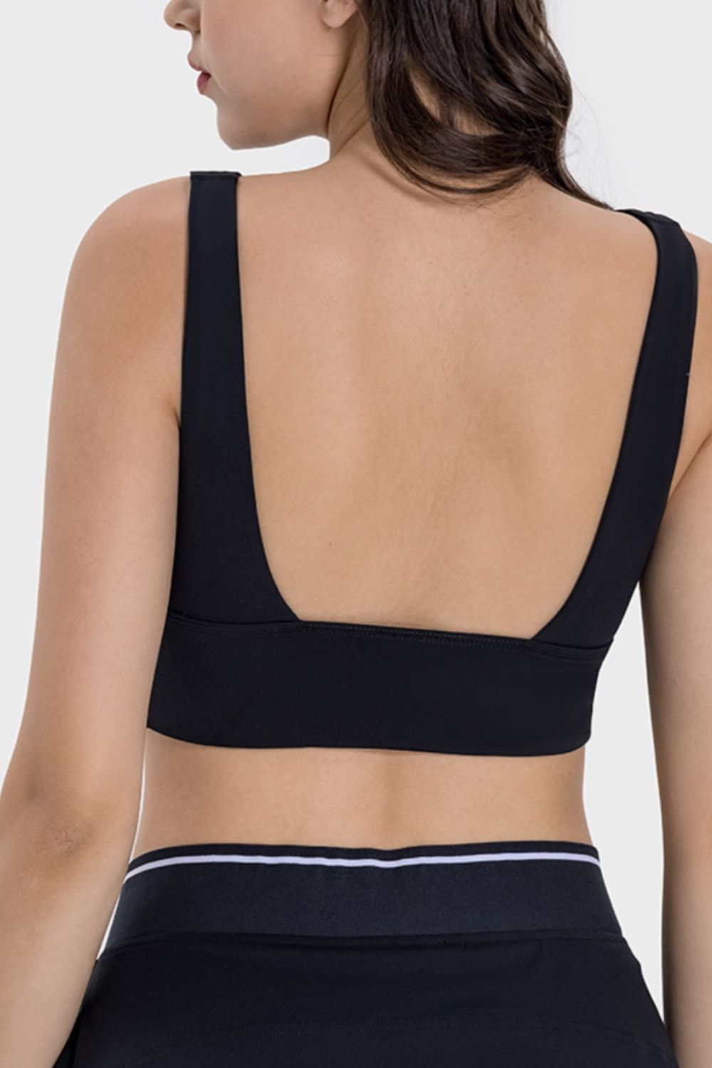 Millennia Backless Wide Strap Active Bra - All Mine Now Clothing