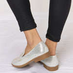 Forever Link Rhinestone Point Toe Loafers - All Mine Now Clothing