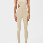 Cutout Asymmetrical Neck Active Jumpsuit - All Mine Now Clothing