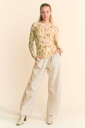 Davi & Dani Drawstring Wide Leg Sweatpants - All Mine Now Clothing