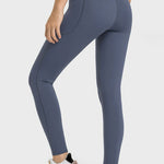 Millennia V-Waist Yoga Leggings with Pockets - All Mine Now Clothing