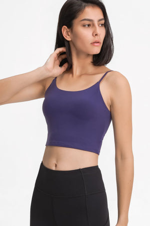 Millennia Feel Like Skin Scoop Neck Sports Cami - All Mine Now Clothing