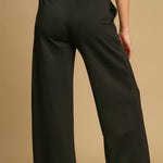 Umgee Drawstring Wide Leg Pants with Pockets - All Mine Now Clothing