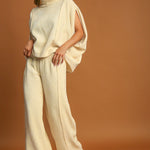 Umgee Elastic Waist Wide Leg Pants - All Mine Now Clothing