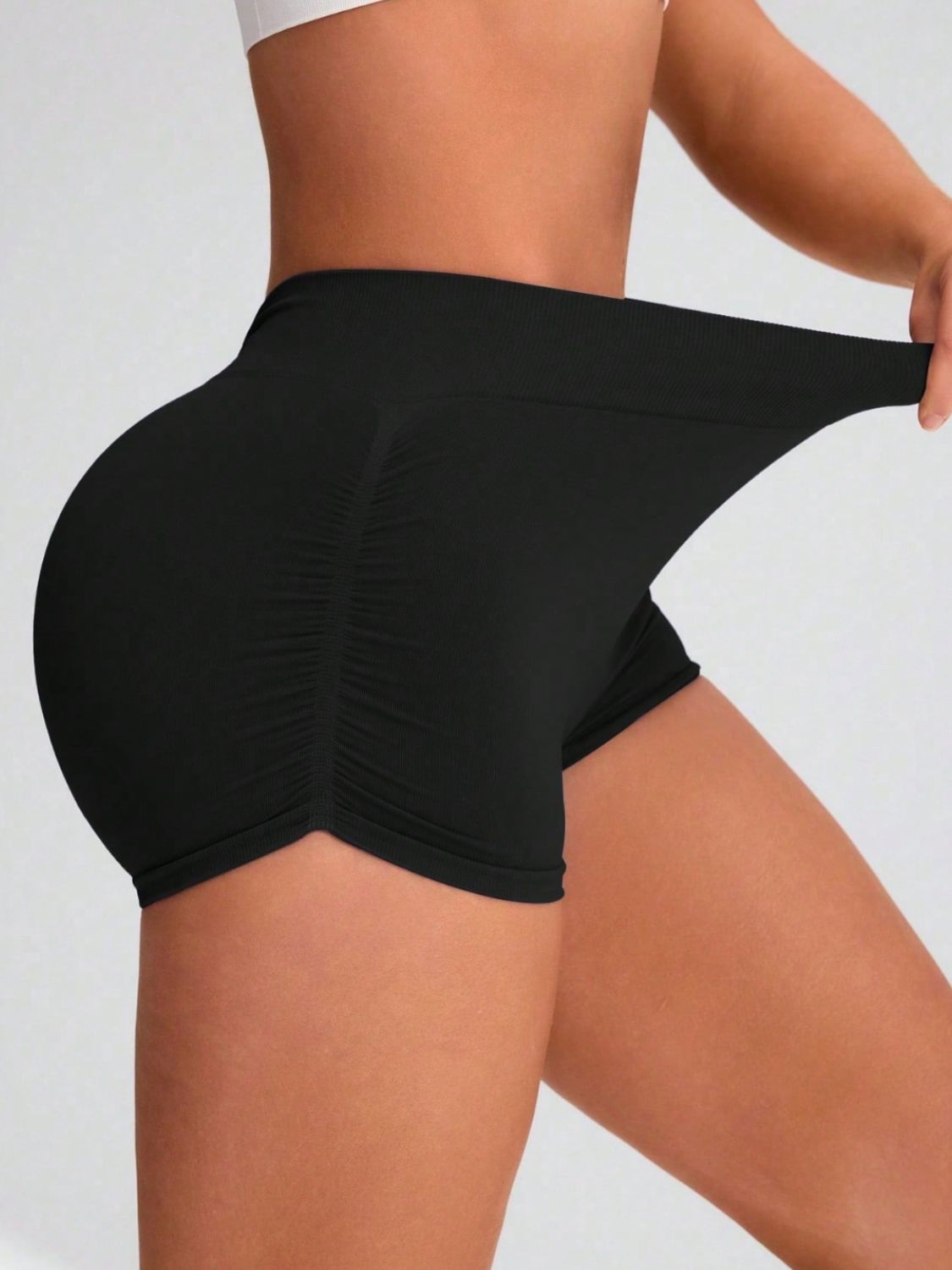 Elastic Waist Active Shorts - All Mine Now Clothing