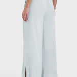 Millennia Slit Wide Leg Active Pants - All Mine Now Clothing