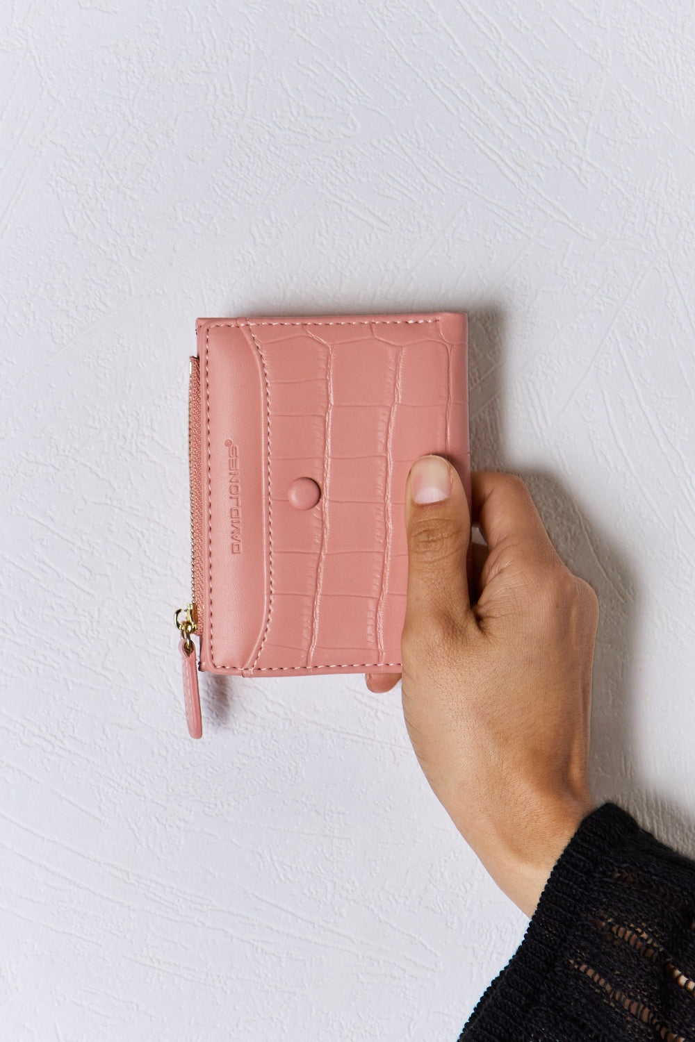 David Jones Texture PU Leather Mini Wallet - All Mine Now Clothing