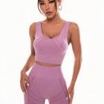 Scoop Neck Wide Strap Top and Shorts Active Set - All Mine Now Clothing