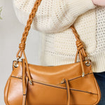 SHOMICO Braided Strap Shoulder Bag - All Mine Now Clothing