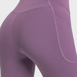 Millennia V-Waist Yoga Leggings with Pockets - All Mine Now Clothing