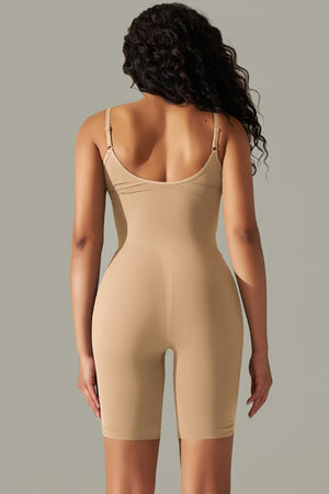 Spaghetti Strap Active Romper - All Mine Now Clothing