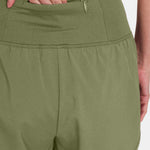 Zenana High-Waisted Zippered Back Pocket Active Shorts - All Mine Now Clothing