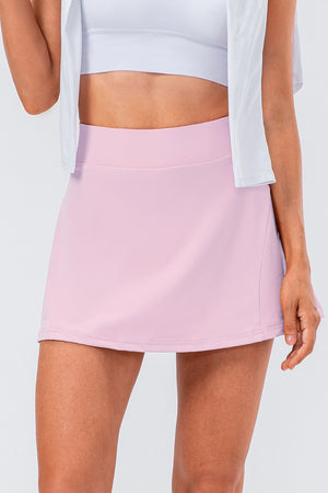 High Waist Pleated Active Skirt - All Mine Now Clothing