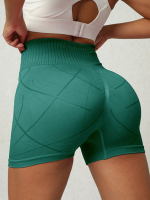 High Waist Active Shorts - All Mine Now Clothing