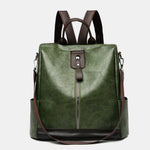 PU Leather Large Backpack Bag - All Mine Now Clothing