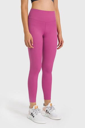 Millennia High Waist Ankle-Length Yoga Leggings - All Mine Now Clothing