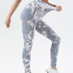 Tie-Dye High Waist Active Leggings - All Mine Now Clothing