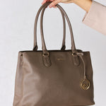 David Jones Structured Leather Handbag - All Mine Now Clothing