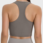 Millennia Scoop Neck Wide Strap Active Tank - All Mine Now Clothing