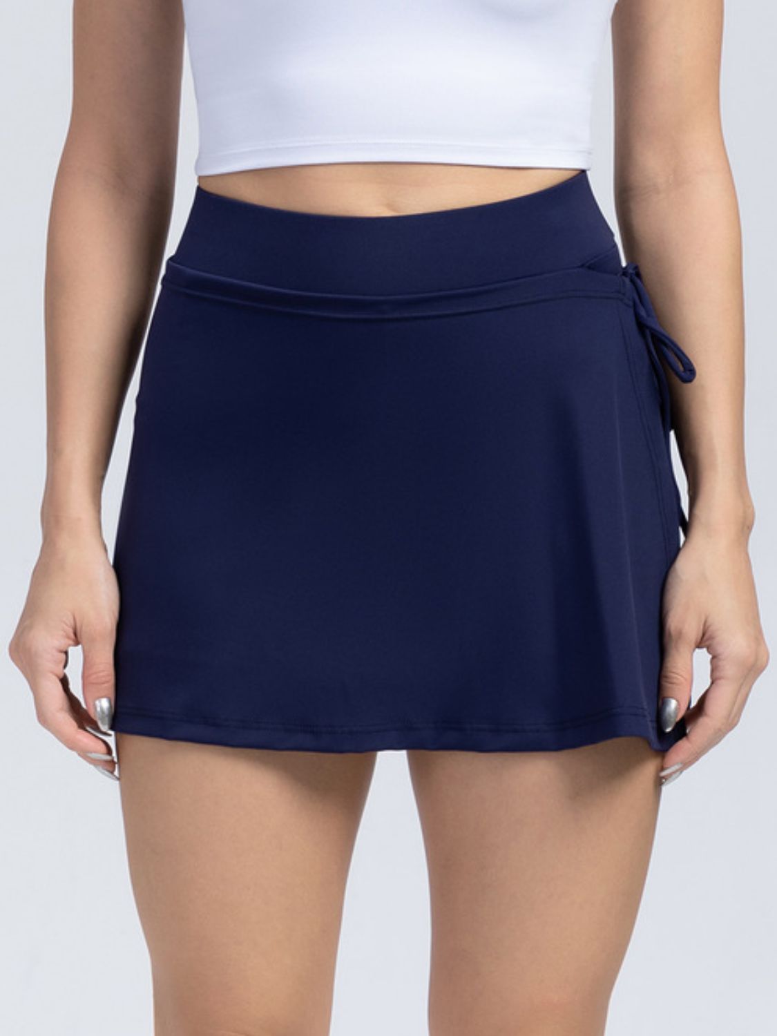 High Waist Active Skort with Pockets - All Mine Now Clothing