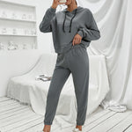 Ivy Lane Sports Hoodie and Joggers Set - All Mine Now Clothing