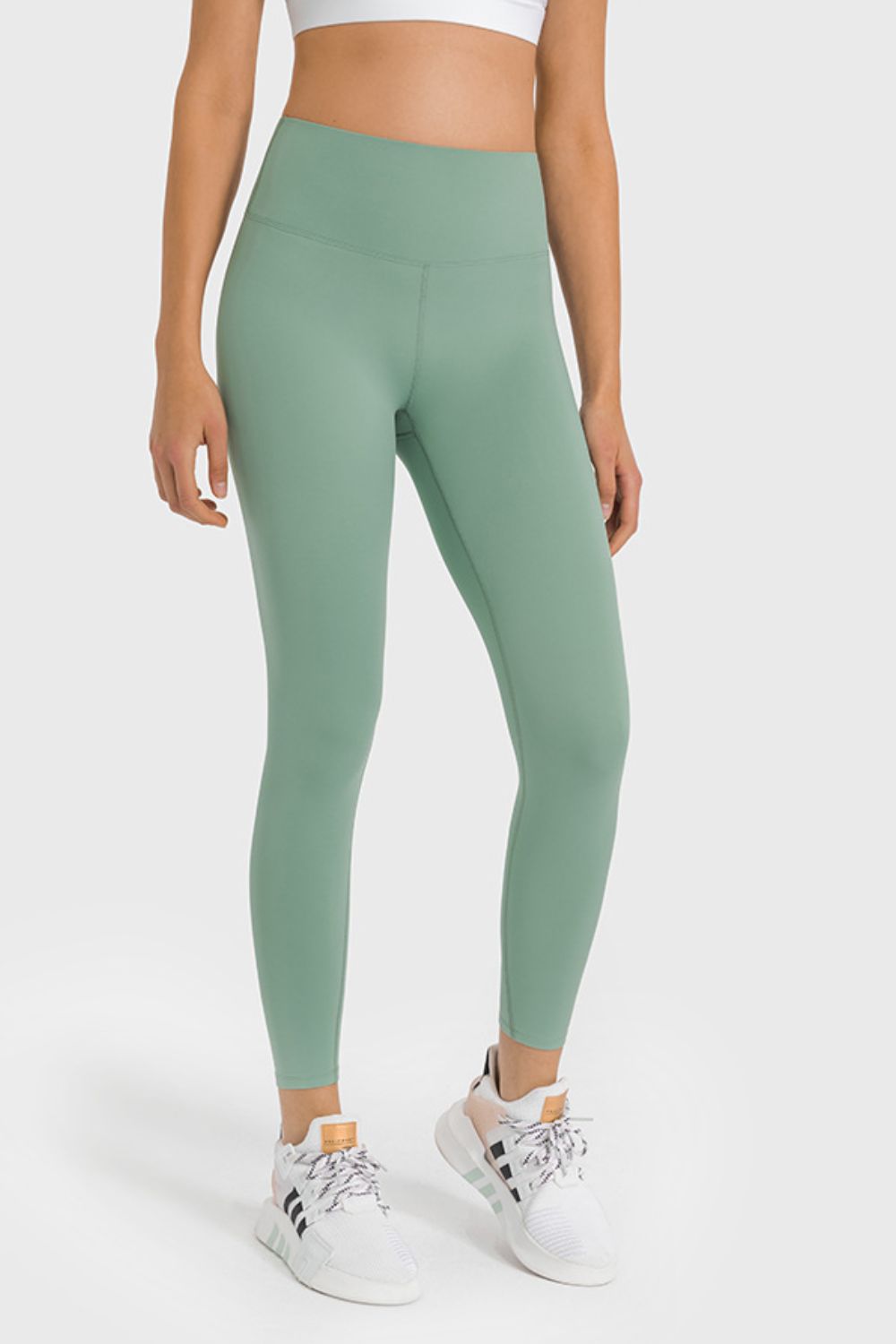 Millennia High Waist Ankle-Length Yoga Leggings - All Mine Now Clothing