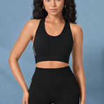 Cropped Sports Tank and Shorts Set - All Mine Now Clothing