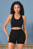 Cropped Sports Tank and Shorts Set - All Mine Now Clothing