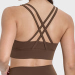 Millennia Crisscross Scoop Neck Active Tank - All Mine Now Clothing