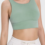 Millennia Backless Wide Strap Active Bra - All Mine Now Clothing