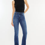 Kancan High Rise Slim Bootcut Jeans - All Mine Now Clothing