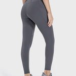 Millennia Pocketed High Waist Active Leggings - All Mine Now Clothing