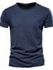 Men's Plus Size Round Neck Short Sleeve T-Shirt