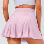 High Waist Pleated Active Skirt - All Mine Now Clothing