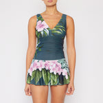 Marina West Swim Full Size Clear Waters Swim Dress in Aloha Forest - All Mine Now Clothing