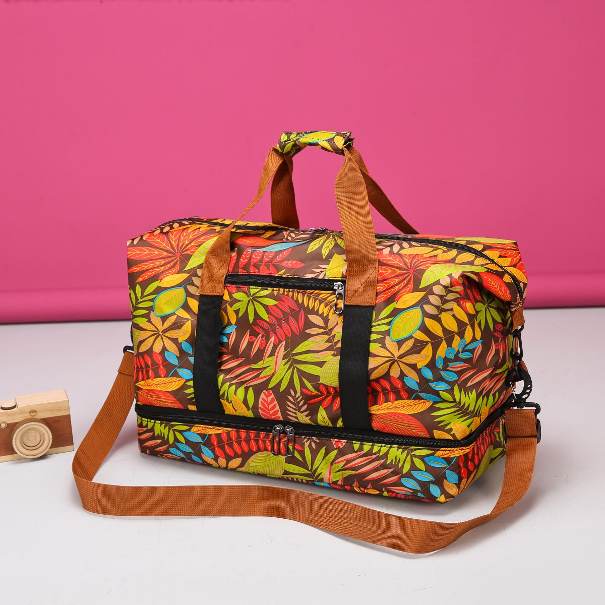 Canvas Printed Travel Bag - All Mine Now Clothing