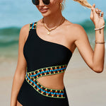 Cutout Single Shoulder One-Piece Swimwear - All Mine Now Clothing