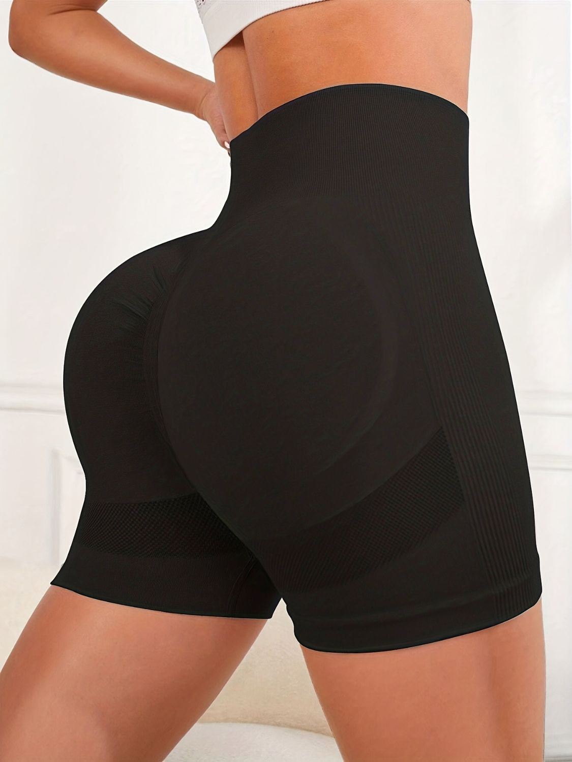 High Waist Active Shorts - All Mine Now Clothing