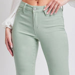 YMI Jeanswear Hyperstretch Mid-Rise Skinny Jeans Trendsi