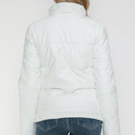 YMI Pocketed Zip Up Turtleneck Puffer Jacket - All Mine Now Clothing