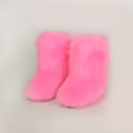 Thermal Fuzzy Platform Boots - All Mine Now Clothing