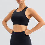 Round Neck Cutout Cropped Active Tank - All Mine Now Clothing