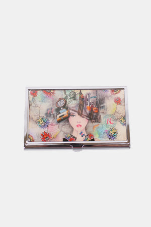 Nicole Lee USA Printed Business Card Case - All Mine Now Clothing