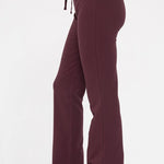 Mono B Drawstring Flared Pants - All Mine Now Clothing