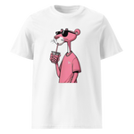 Men's Chilling Pink Panther Organic Cotton T-shirt