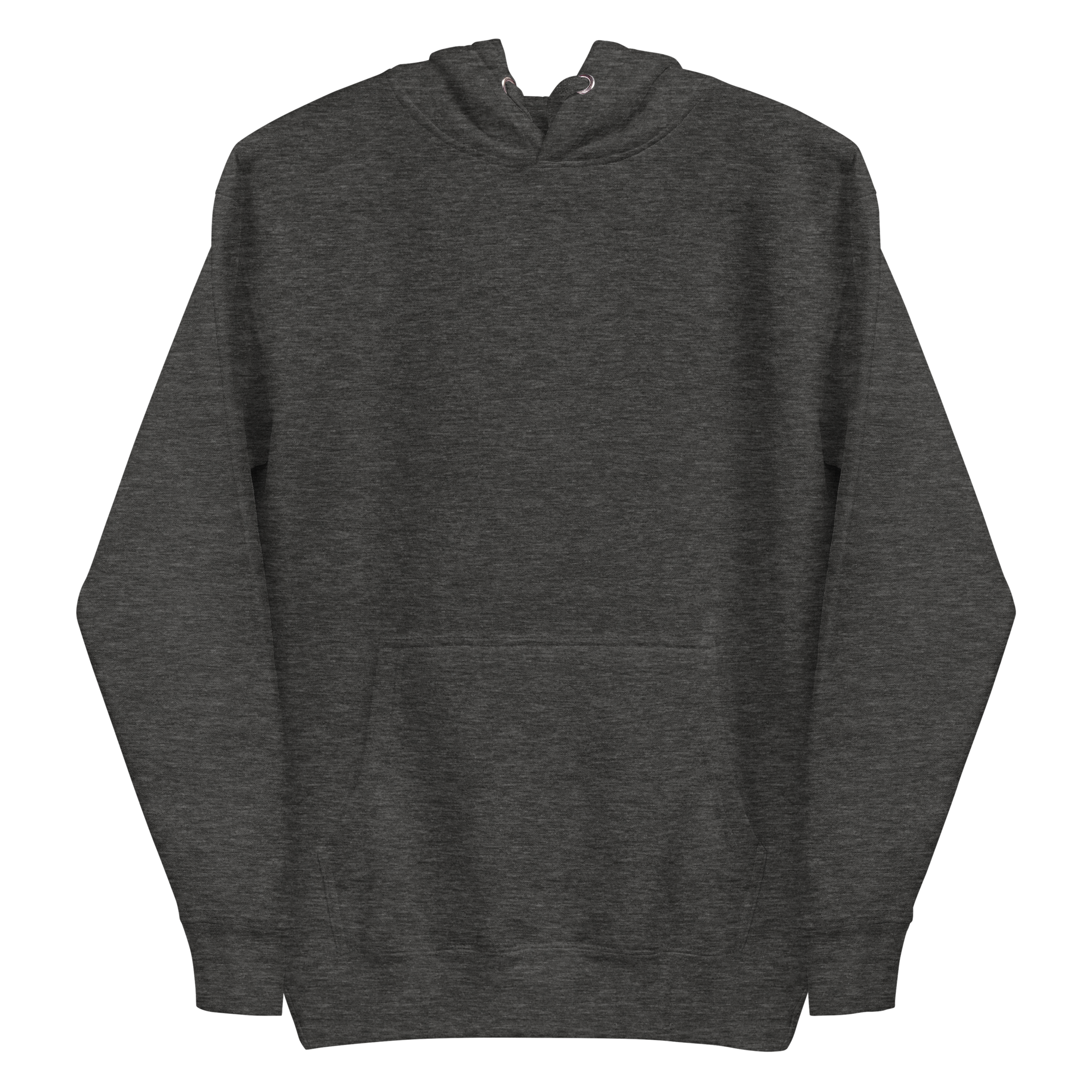 Men's DeeBow Hoodie for Men in dark gray featuring a classic design and front pocket for warmth and comfort